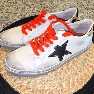 Dingo dirty bird leather sneakers sz 7.5